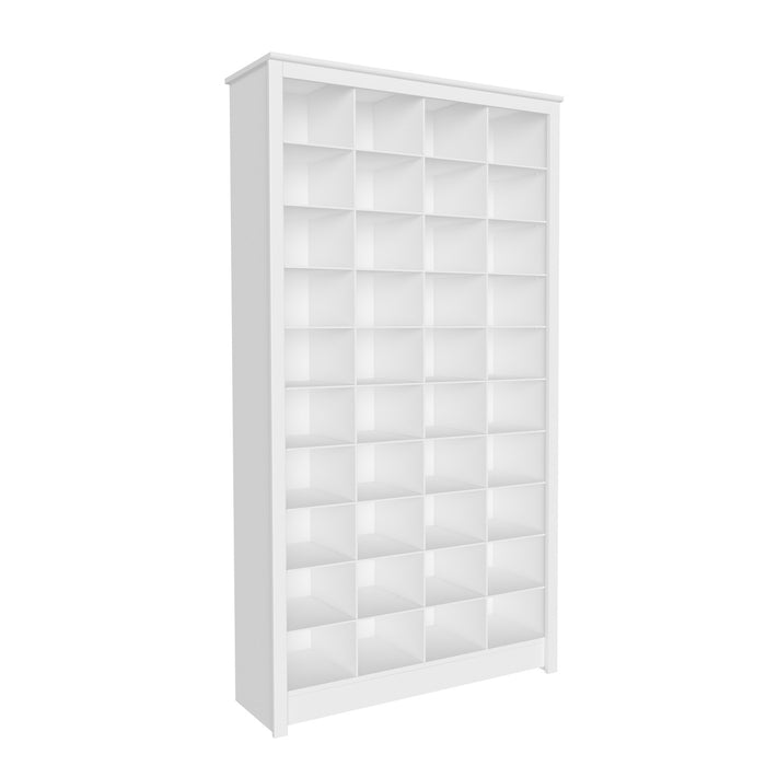 Prepac 40 Pair Shoe Storage Rack - White