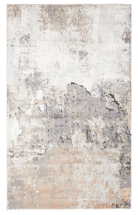 Paradox Traditional 2'8\" x 8'2\" Runner Rug in Taupe Indoor Area Rug