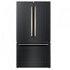 Forno Rivello 36 Inch Black French Door Refrigerator, Energy Star Certified - FFFFD1783-36BLK