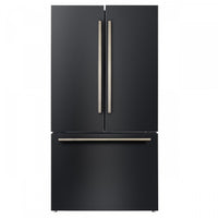 Forno Rivello 36 Inch Black French Door Refrigerator, Energy Star Certified - FFFFD1783-36BLK 