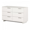 Cavalleri 6-drawer Dresser - Pure White