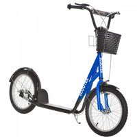 Aosom Scooter For Kids 5-12 Years Old, Teen Big Wheel Scooter With Adjustable Height, 16