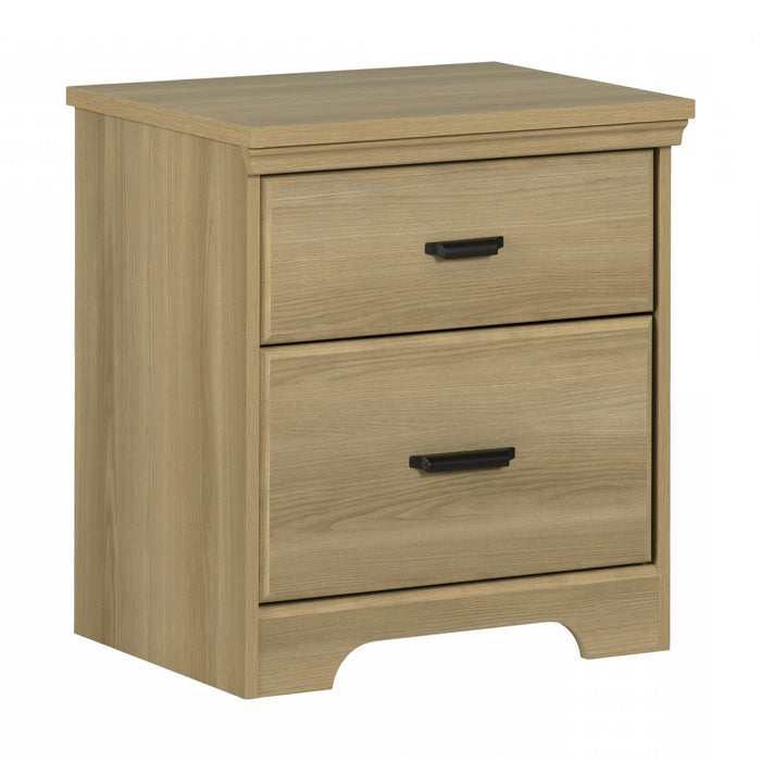 Versa 2-Drawer Nightstand - Natural Ash