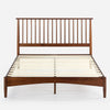 Linda Wood Platform Bed with Headboard - King Size