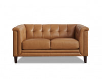 Hydeline Bodie Leather Chair - Brown 