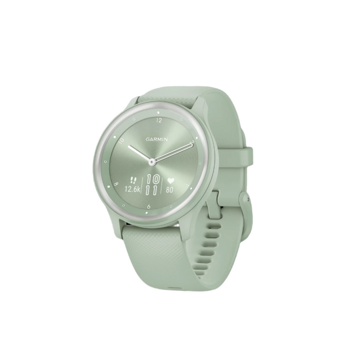 Garmin Vivomove® Sport Hybrid Smartwatch - Fitness, Health Tracking With Hidden Touchscreen Display