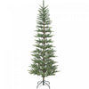 HOMCOM 7ft Fir Pencil Christmas Tree, Hinged Xmas Tree with 646 Branch Tips