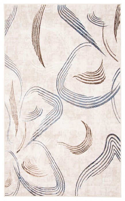 Wisp Ivory Area Rug - 5'0\" X 8'0\"  