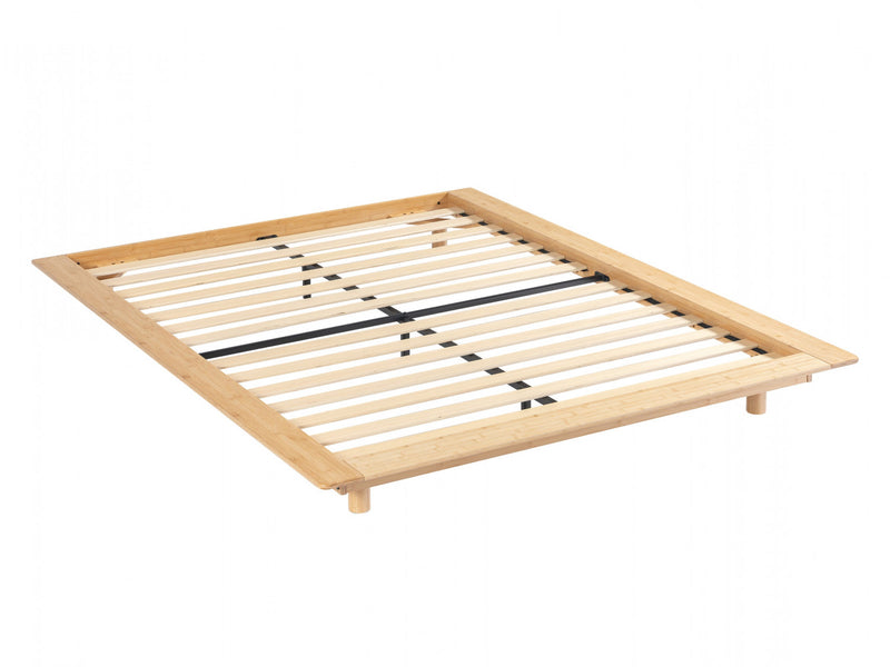 Nagomi Bamboo Floating Platform Bed - Queen Size