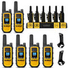 6 Dewalt DXFRS800 Work Site Walkie Talkies - 2 Watt, Heavy Duty, Long Range Indoor-Outdoor Two Way Radios + 22 Channel