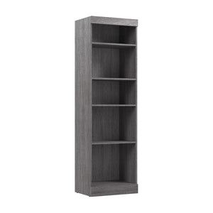 Bestar Pur 25 W Closet Organizer - Bark Grey