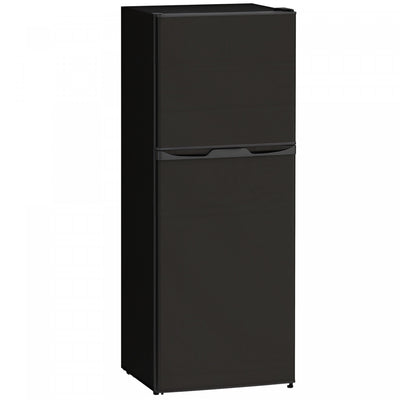 HOMCOM Mini Fridge with Freezer 4.6 Cu.Ft 2 Door Small Refrigerator Black