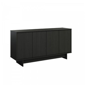 Prepac Finnley Buffet Sideboard - Black Oak