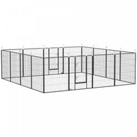 Pawhut Heavy Duty Dog Playpen, 16 Panel 39