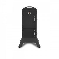 Broil King Vertical Charcoal Cabinet Smoker in Black Grill 