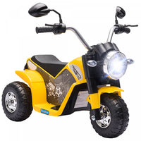 Aosom Kids Electric Motorcycle 6v Battery Powered Ride-On Ride-on Dirt Bike 3-wheels Motorbike With