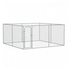 Pawhut 172 Sq. Ft. Dog Playpen Outdoor, Walk-in Dog Run Kennel Puppy Exercise Pen With Galvanized Steel Frame, For Small And Medium Dogs, 13' X 13' X 6'