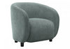 Monarch Specialties - Accent Chair, 29\"H, Upholstered, Living Room, Bedroom, Green Fabric, Contemporary