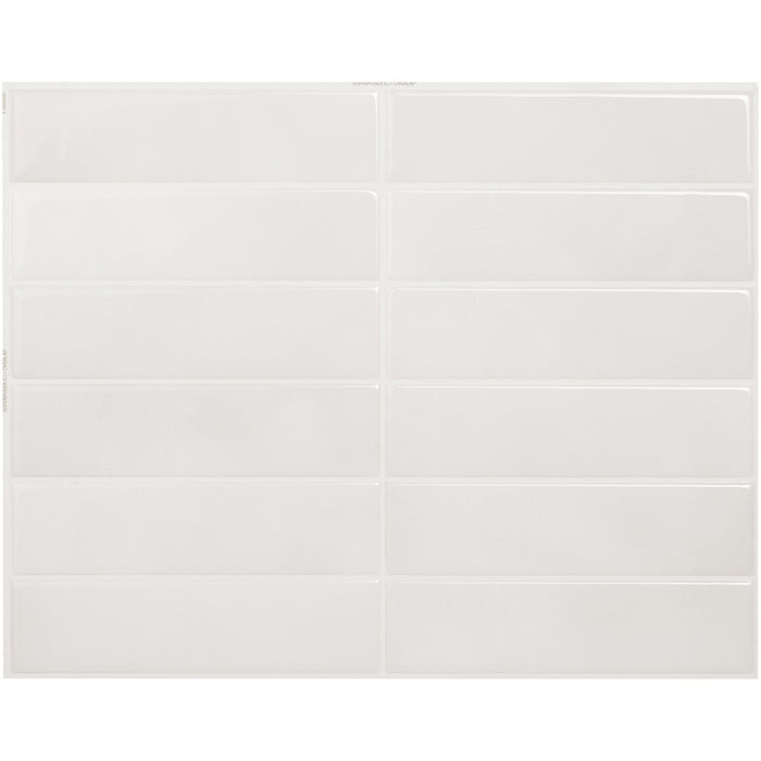 Smart Tiles Peel and Stick 4-Sheet 12 x 9 Backsplash - Morocco Essaouira
