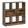 HOMCOM Storage Shelf 3-Tier Bookcase Display Rack, Home Office Living Room