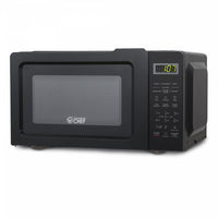 CHM Series Commercial Chef 0.7 Cu. Ft. Countertop Microwave Oven, CHM770B, Black Countertop Microwave Less 1cuft 