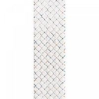 Lola Lattice Shag Area Rug - 2'7