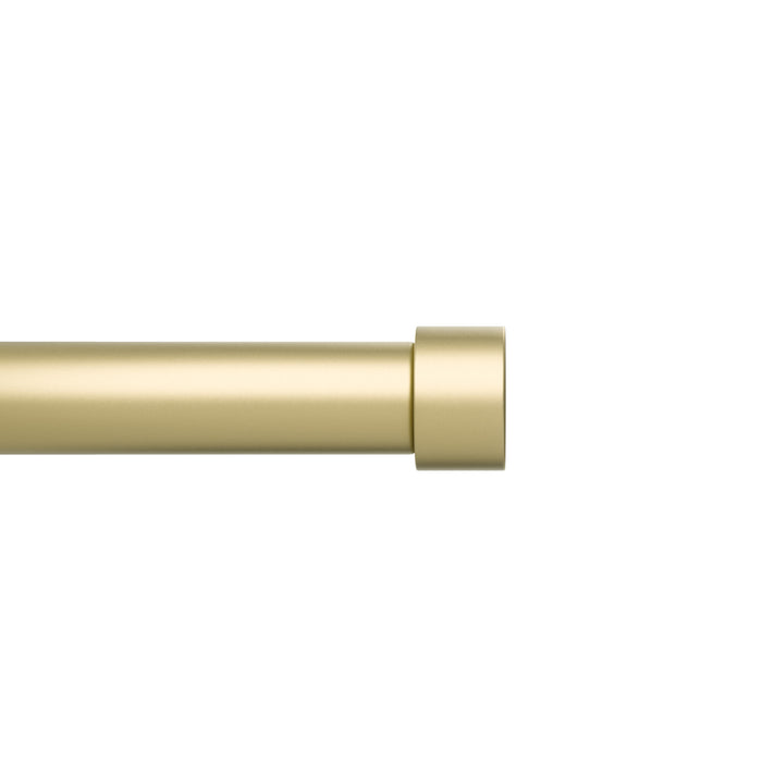 Umbra Cappa Gold Expandable 1\" Curtain Rod - 120\"-180\" 