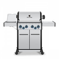 Broil King Baron S 490 Pro IR 4-Burner 40,000-BTU Natural Gas BBQ - 677347 Grill 