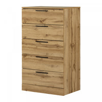 Step One Essential 5-drawer Chest - Nordik Oak 