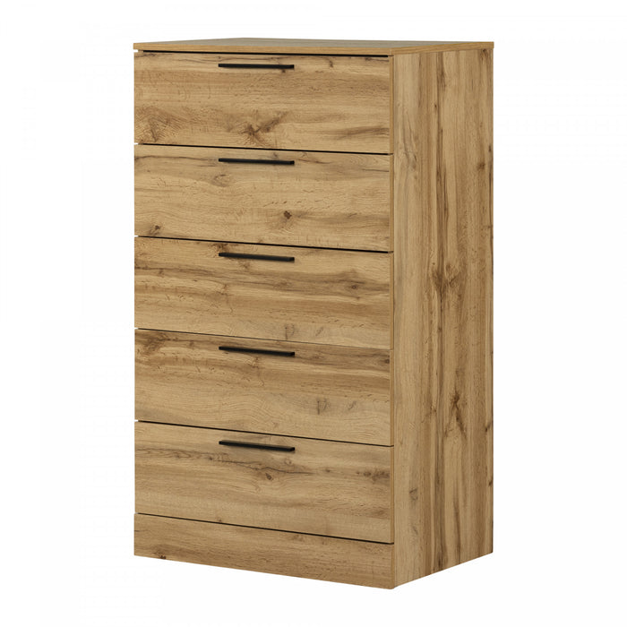 Step One Essential 5-drawer Chest - Nordik Oak 