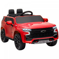 Aosom 12v Licensed Chevrolet Tahoe Powered Ride-On Car, Kids Ride On Car With Remote Control, 3 Spee