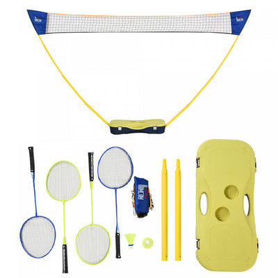 Homcom Portable Badminton Net Set