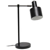 Camden Industrial Metal Desk Lamp, Onyx, 21.8"H | Camden Lampe de bureau industrielle en metal, Onyx, 21,8 po H