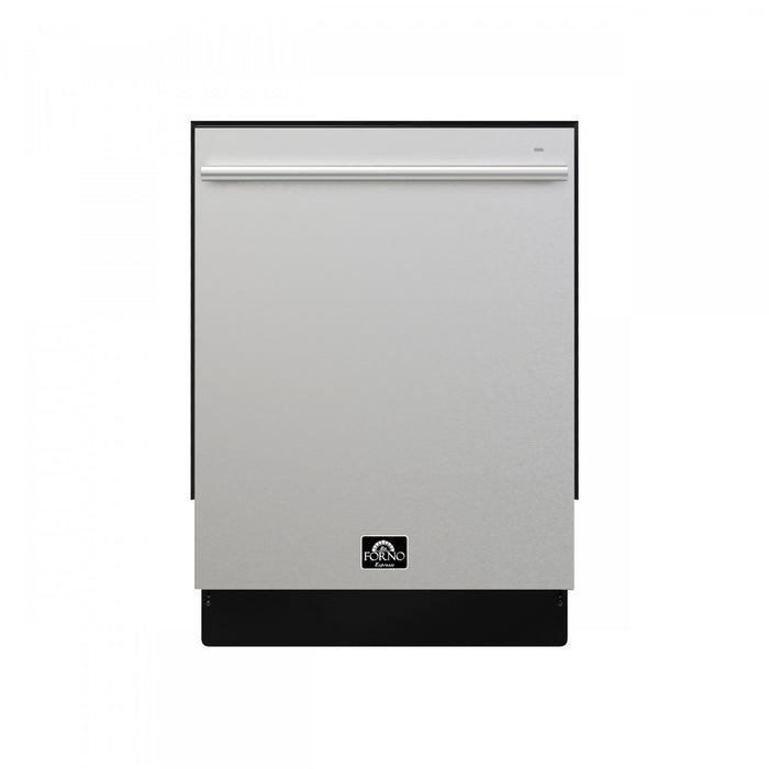 Forno Romano 24 in. Built-In Tall Tub Dishwasher, Top Control, 52 dBA - FDWBI8035-24S