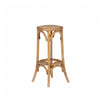 Rae Backless Rattan Barstool - Natural