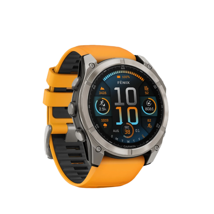 Garmin Fēnix 8 Amoled Sapphire Smartwatch 51mm - Gps, Compass, Gyroscope And Barometric Altimeter 