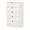 Spark 5-drawer Chest - Pure White 