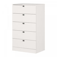 Spark 5-drawer Chest - Pure White 