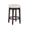 Maya Faux Leather Counter-Height Stool - Beige