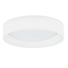 Dainolite Cfled Flush Mount 15\" Ivory Shade Lamp