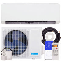 HOMCOM 23000 BTU Mini Split Air Conditioner, 22 SEER2 Wifi Enabled AC Unit
