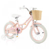 Prorider 14\" Kid's Bike With Training Wheels Adjustable Handlebar Seat Handbrake Pink