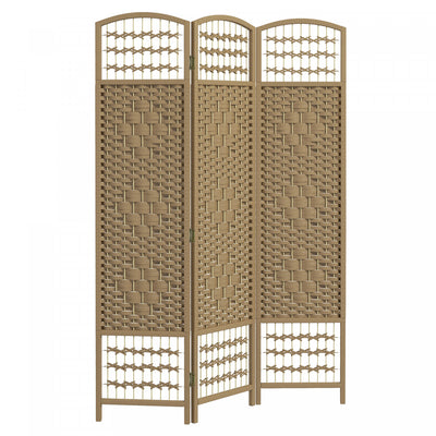 Homcom Folding Room Divider 5.6 Ft Privacy Screen Panel|Homcom Separateur De Piece Pliable A 4 Panneaux De 5,6 Pi