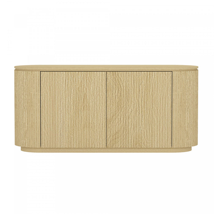Olivia Manhattan Modern 60\" Sideboard in Natural Oak