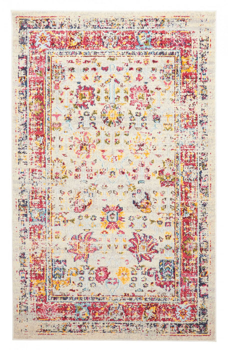 Jasmine Ivory Rug 5'0\" x 8'0\"