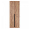Lee Modern 32\" Wardrobe Closet in Golden Brown Armoire