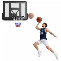 Soozier Wall Mounted Basketball Hoop with 43