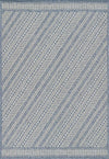 Livia Transitional 8'0\" x 10'0\" Area Rug in Blue Indoor Area Rug