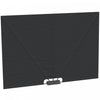 Outsunny 93\" X 63\" Folding Side Awning For Patio, Poolside, Dark Grey