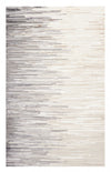 Quinn Contemporary/Modern 5'0\" x 8'0\" Area Rug in White Indoor Area Rug